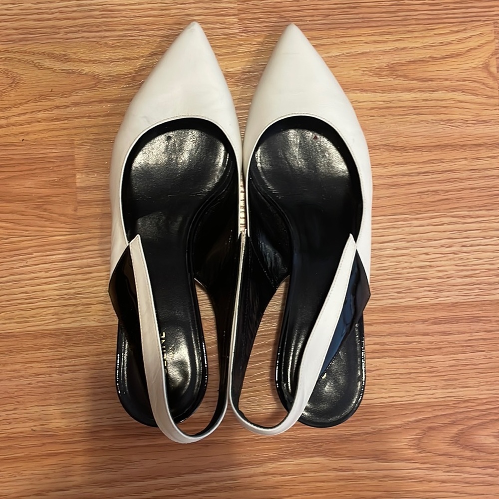 slingbacks! super cute but my foot is too wide